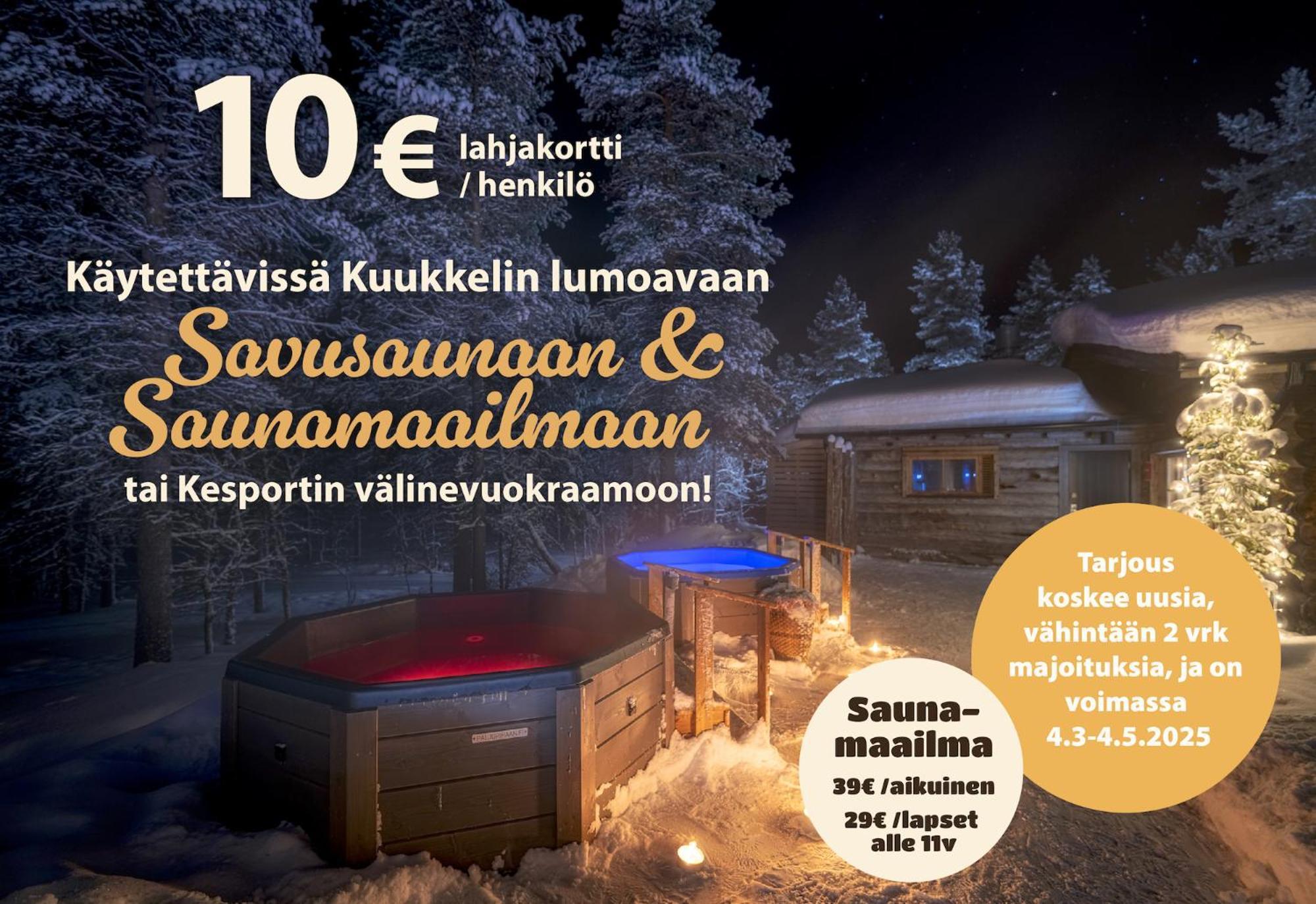 Kuukkeli Apartments Tokka Saariselkä Exteriör bild